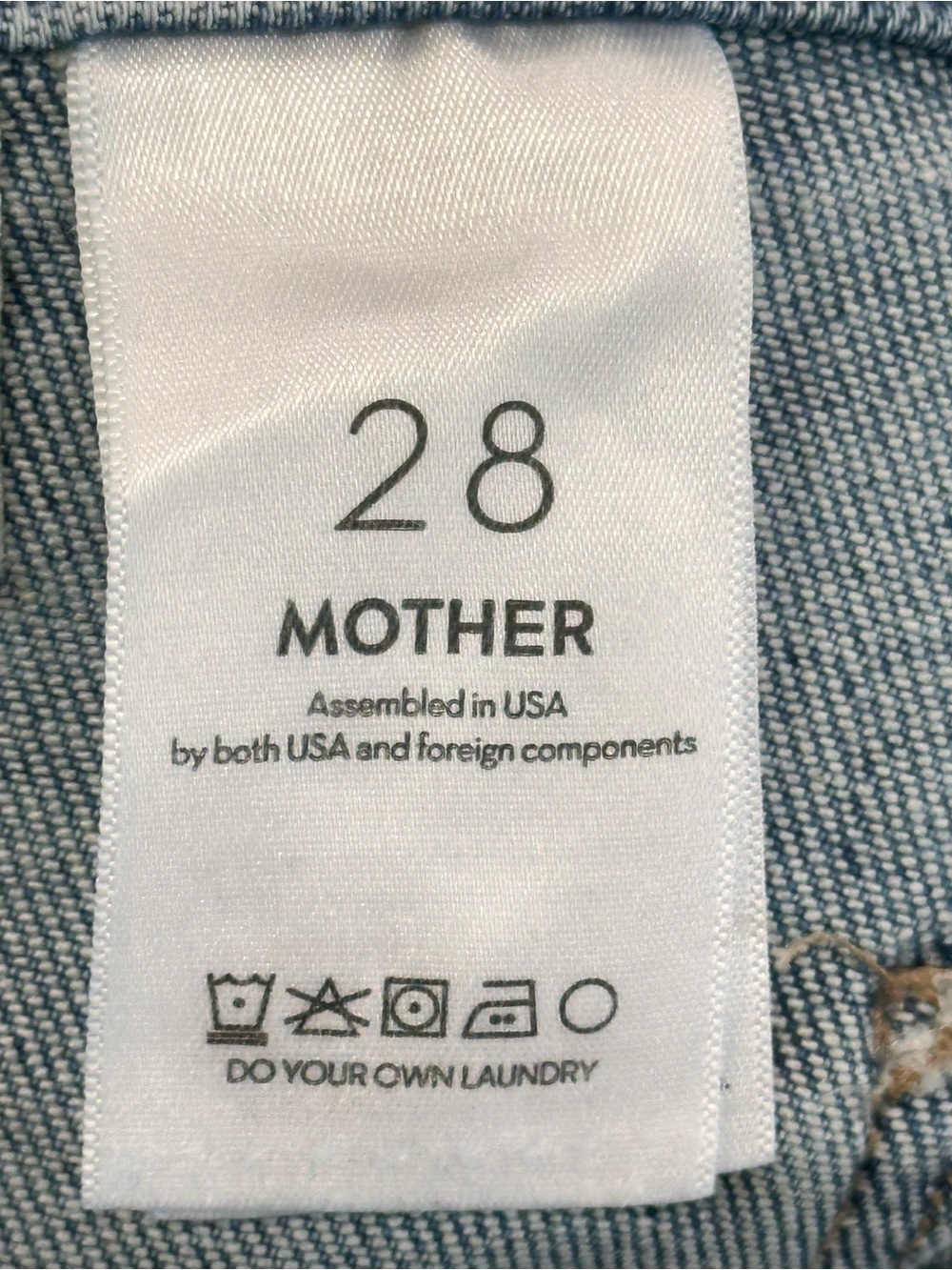 Mother Patch Pocket Mid Rise Maven Ankle Jeans Sz 28” - Picture 12 of 16